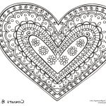 Coloriage De Mandala Avec Des Coeur A Imprimer Luxe Coloriage Mandala Cœur & Amour Hugolescargot