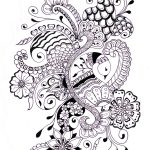 Coloriage De Mandala Coeur Meilleur De Zentangle Drawings Zentangle Art Zentangle Patterns