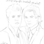 Coloriage De Vampire Diaries Inspiration Vampire Diaries Coloring Pages