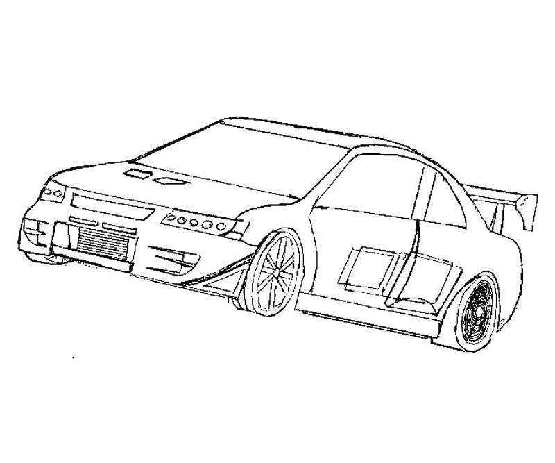 2 fast 2 furious skyline coloring page sketch templates