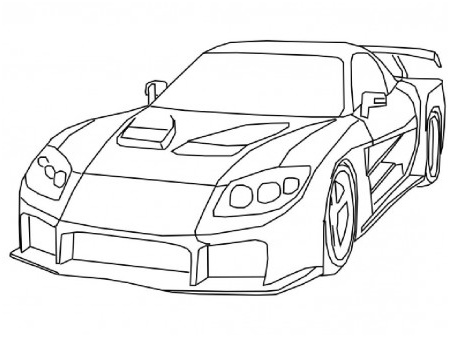 album=fast and furious coloring pages