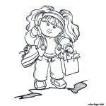 Coloriage Fille 7 Ans Luxe Fille A Colorier Élégant S Coloriage Fille 7 Ans Dessin