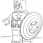 Captain America Lego Coloriage Meilleur De Coloriage Lego Captain America Super Heroes Dessin