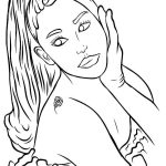 Coloriage Ariana Grande Nice How To Draw Ariana Grande Cartoon Sticker Coloring For Android Apk