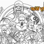 Coloriage Avengers Infinity War Luxe All Characters In The Avengers Infinity War Of Marvel Studio Coloring