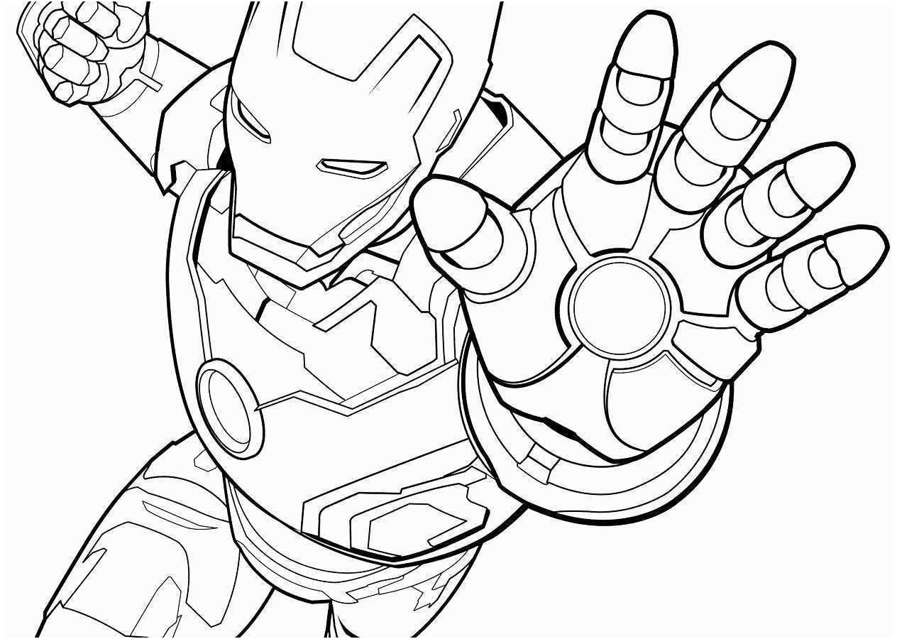 coloriage avengers infinity war iron man