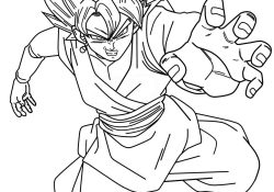 Coloriage Black Goku Rose Inspiration Black Ssjrose Lineart by Saodvd On Deviantart