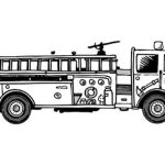 Coloriage Camion Génial Dessin Camion De Pompier Transport à Colorier – Coloriages à