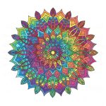 Coloriage Chat Facile à Imprimer Nouveau Mandala Fundouble Rainbow Spiral Effect Steemit