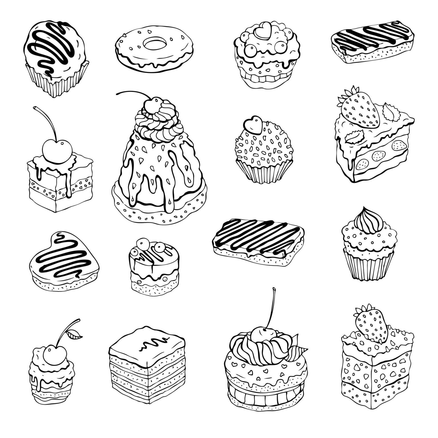 Coloriage Cupcake Anniversaire Meilleur De Épinglé Sur Coloriages Divers