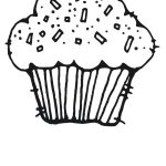 Coloriage Cupcake Anniversaire Meilleur De Free Printable Cupcake Coloring Pages For Kids