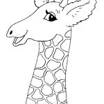 Coloriage De Girafe A Imprimer Gratuit Génial Girafe Souriante Coloriage De Girafes Coloriages Pour Enfants