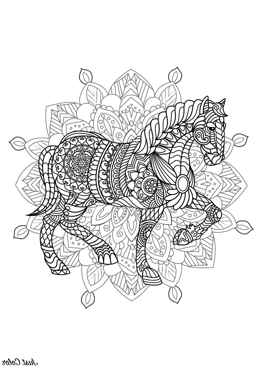 image=mandalas coloriage mandala cheval 2 1