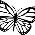 Coloriage De Papillon Facile Élégant Butterfly Coloring Pages For Kids 100 Print For Free