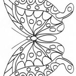Coloriage De Papillon Facile Élégant Coloriage D Un Papillon à Décorer
