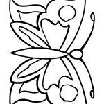 Coloriage De Papillon Facile Élégant Coloriage Papillon Facile 44 Dessin