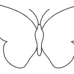 Coloriage De Papillon Facile Nice Épinglé Sur Craft Ideas