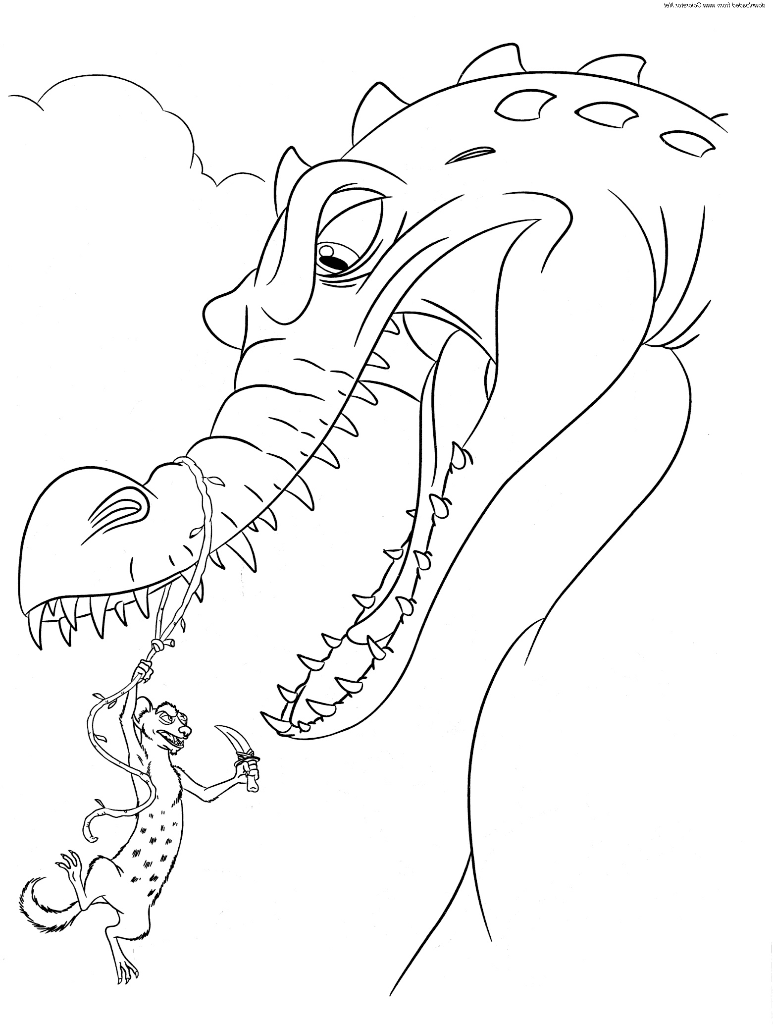 ice age coloring pages