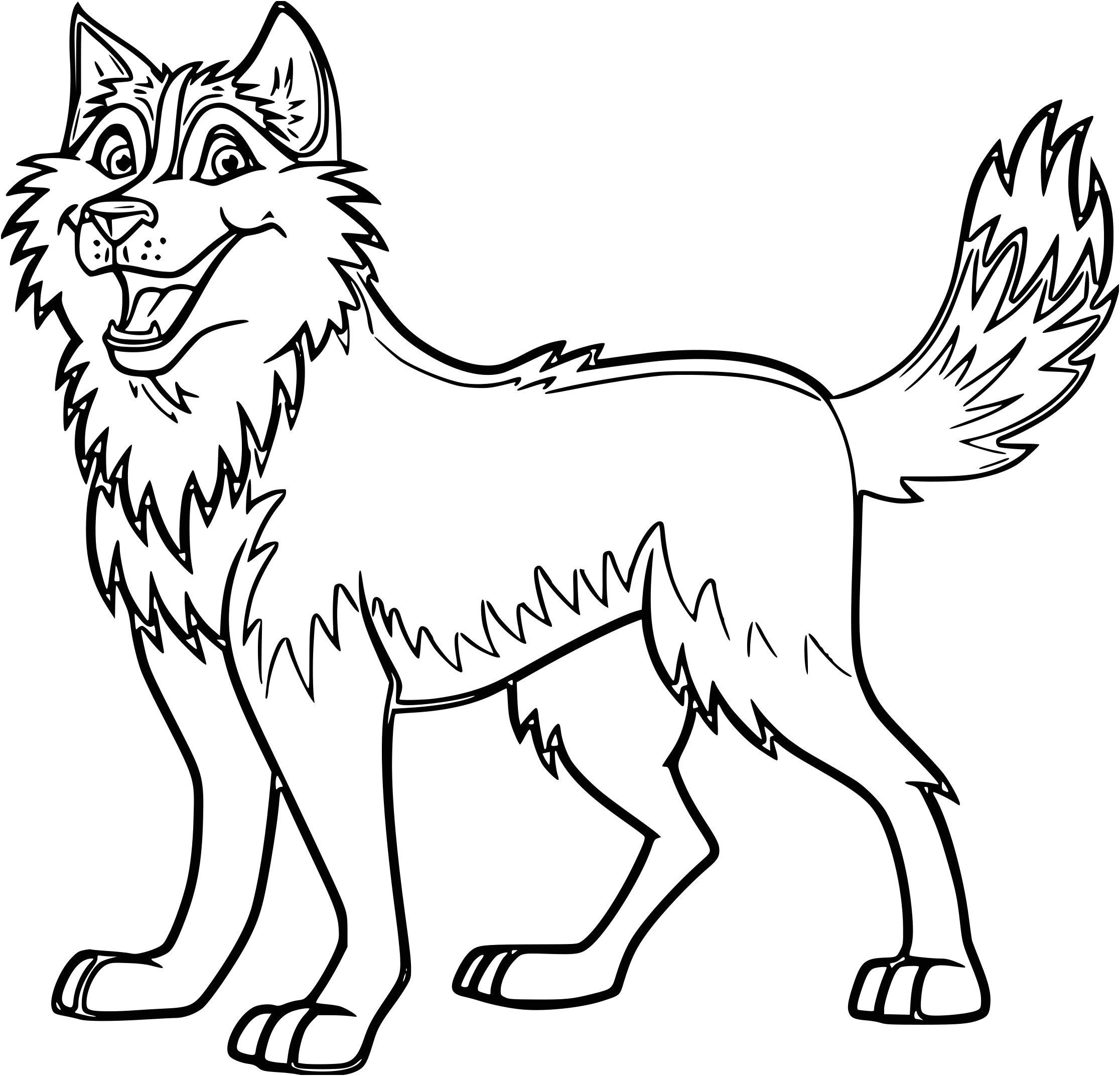 husky paw prints coloring pages