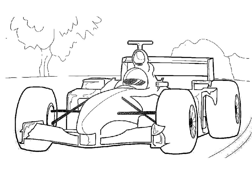 ferrari f1 colouring pages cars