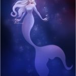 Barbie Coloriage Sirène Luxe Artstation Elsa Frozen Mermaid