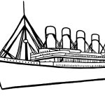 Coloriage Bateau Titanic Unique How To Draw Titanic Ship Easy For Kids In Pencil