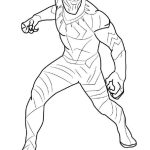 Coloriage Black Panther Nouveau Black Panther Coloring Pages To Print