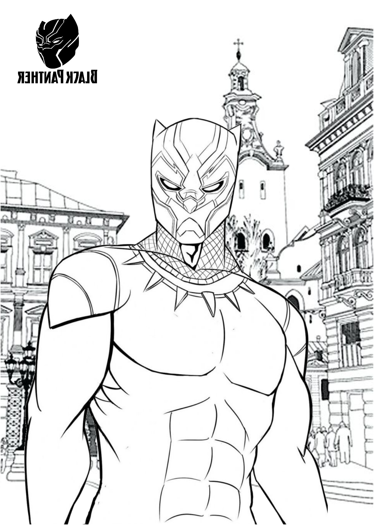 black panther marvel ics character printable coloring pages on tsgos
