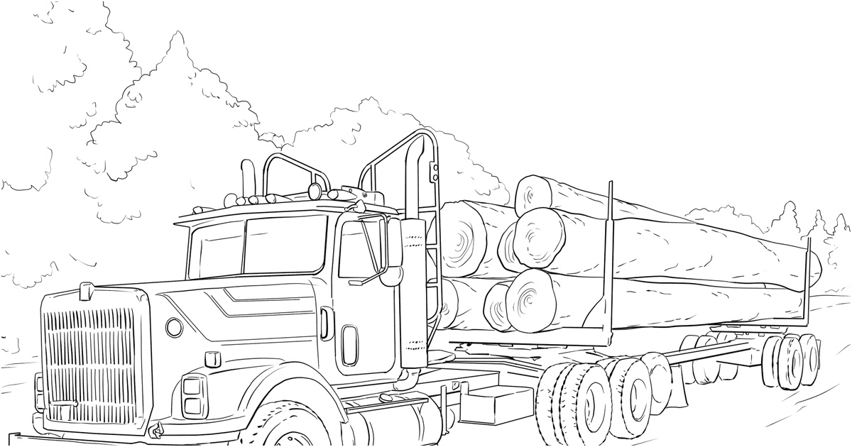 7 awesome coloriage camion grumier