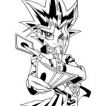 Coloriage Carte Yu Gi Oh Génial Yugioh Coloring Page Coloring Home