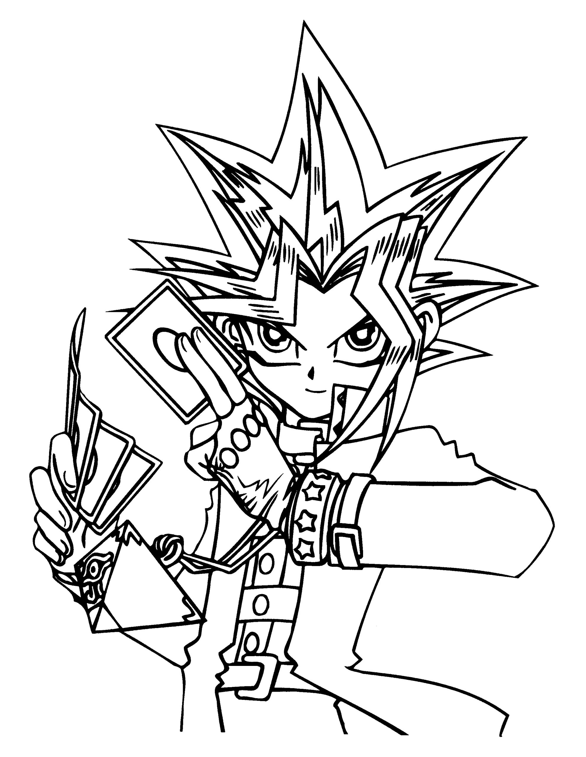 yu gi oh coloring pages 27