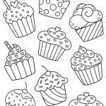 Coloriage Cupcake Avec Des Yeux Luxe Birthday Chart