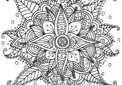 Coloriage De Mandala Difficile Génial Coloriage Mandala Fleur Difficile à Imprimer