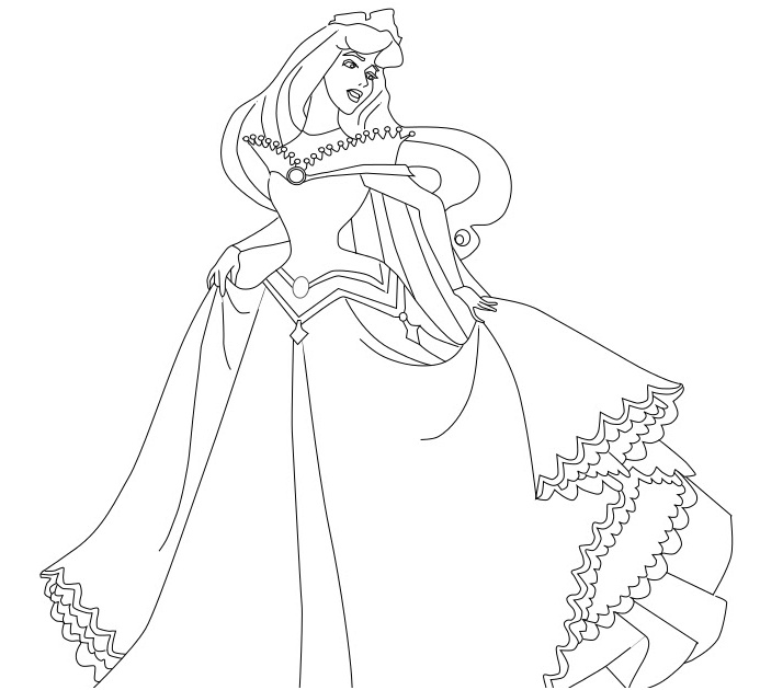 Coloriage En Ligne Princesse Aurore Nouveau Coloriage Princesse Aurore