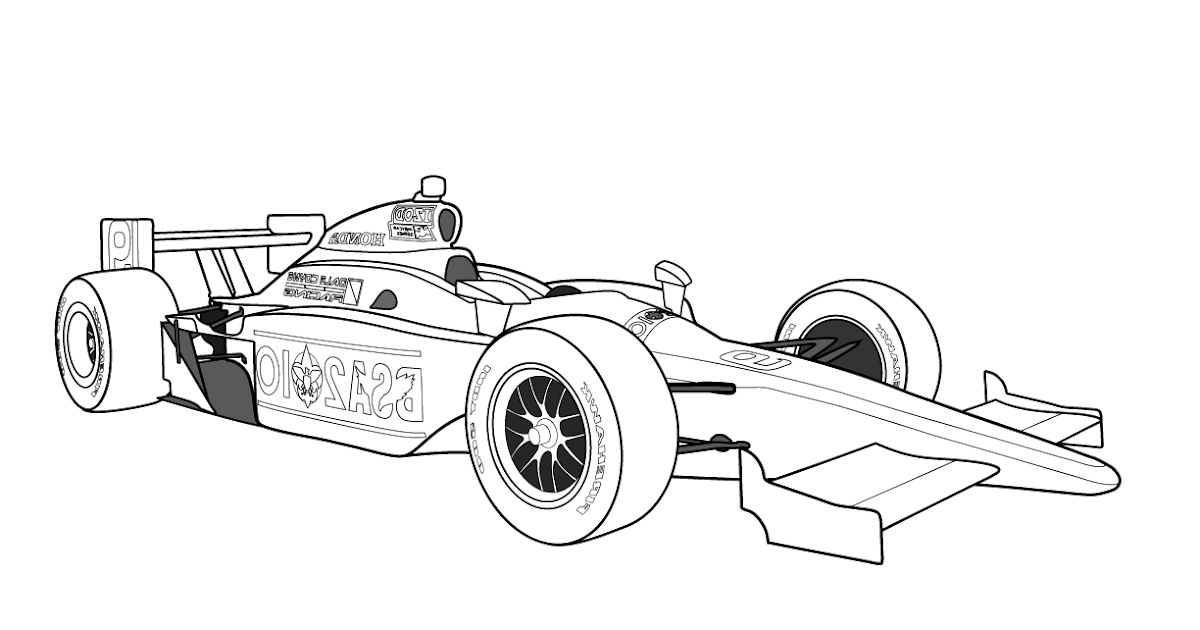 Coloriage formule 1 Red Bull Luxe Dessins Et Coloriages Page De Coloriage Grand format à Imprimer Une