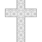 Coloriage De Croix Religieuse Nice Free Printable Cross Coloring Pages