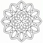 Coloriage De Mandala Facile Inspiration Imprimer Mandala Facile – Lesgenissesdanslmais