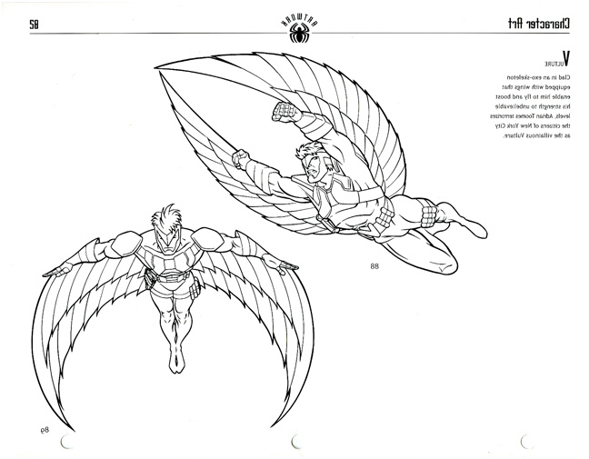 falcon marvel sketch templates